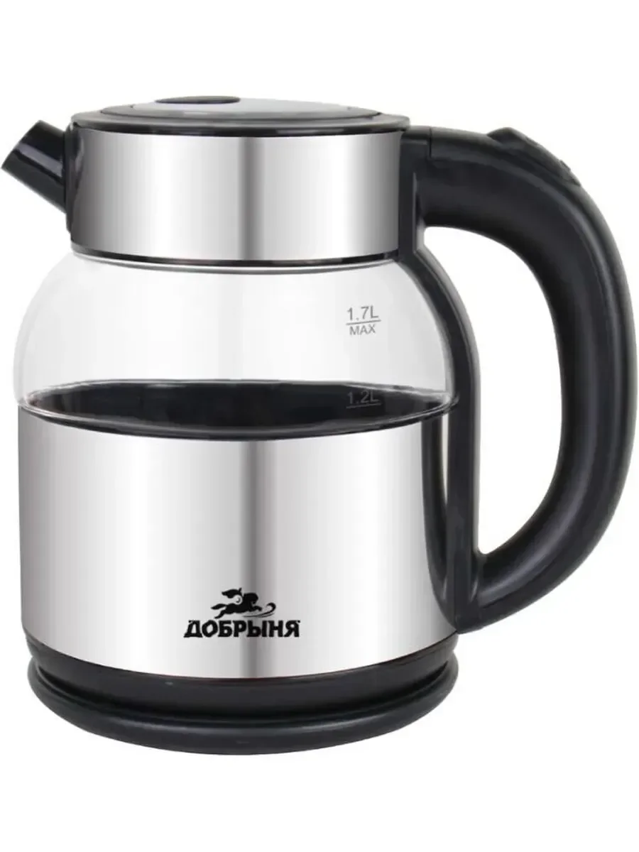 Чайник электрический Добрыня эл DO-1264,1.7л, 1,8Вт