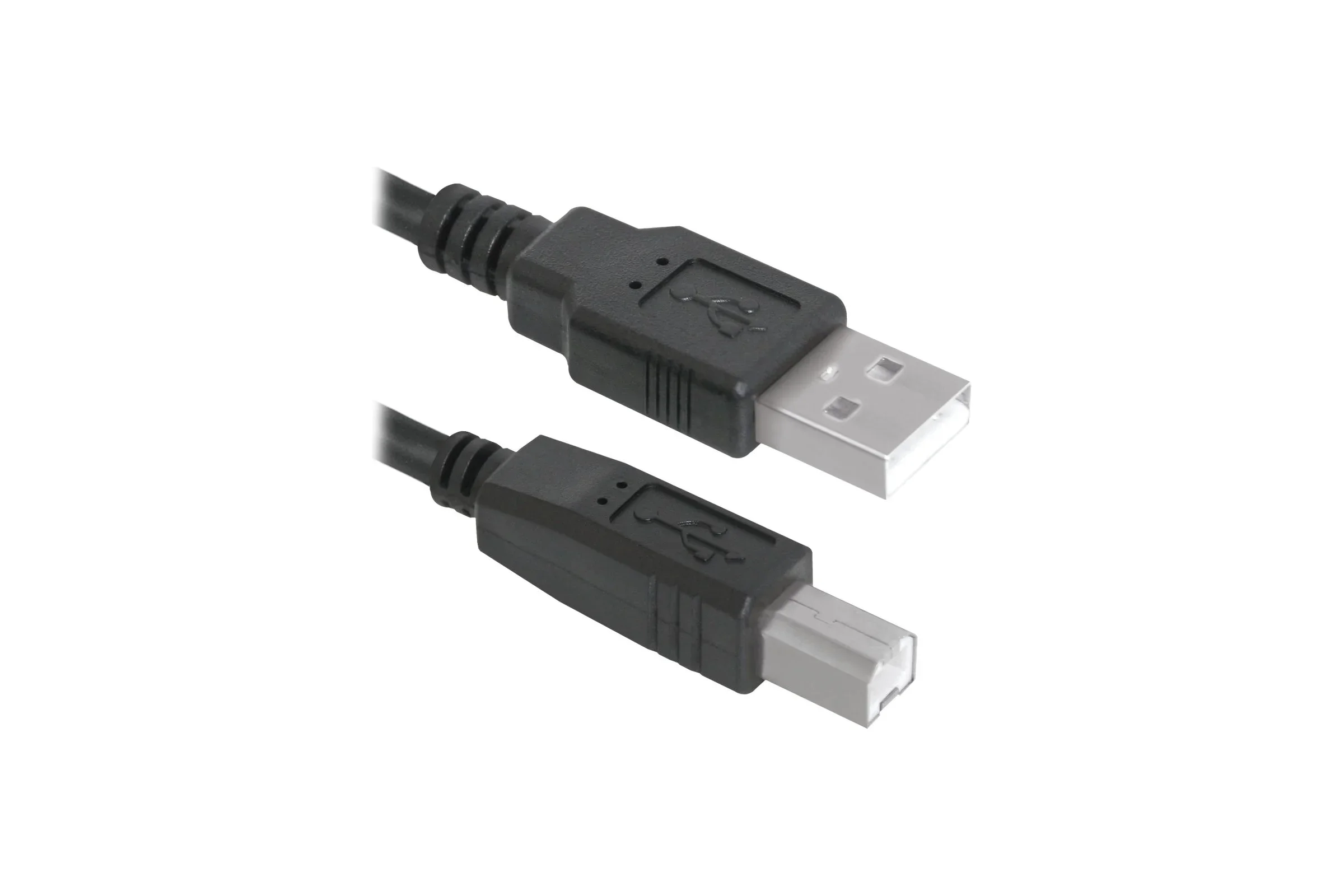 Defender Кабель USB 2.0 (AM) - USB 2.0 (BM), для периферийных устройств (принтеры и другие), чёрный, 1.8м.