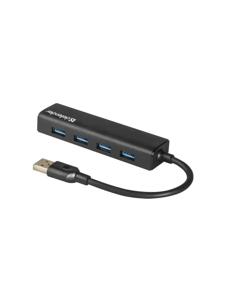 Defender Универсальный USB разветвитель Quadro Express USB3.0, 4 порта