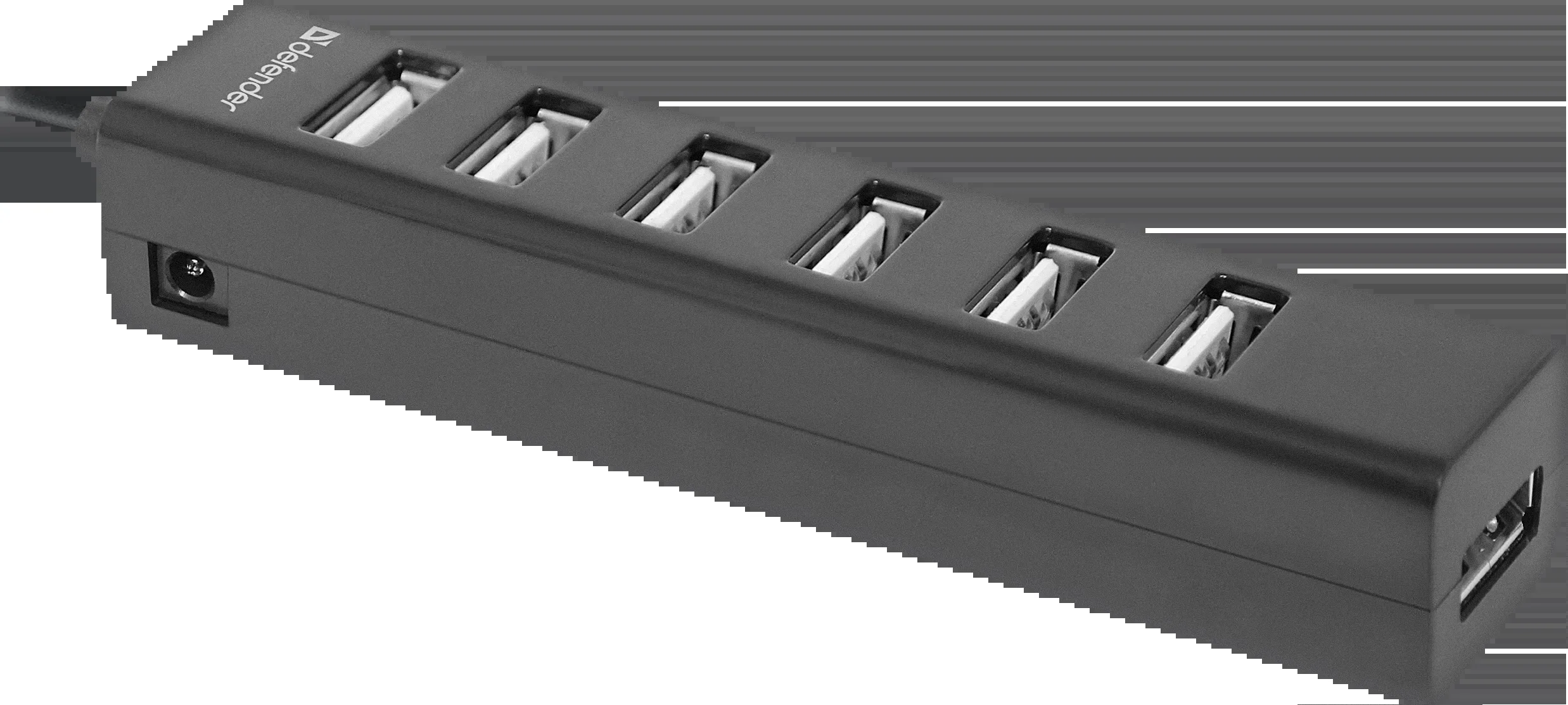 Defender Универсальный USB разветвитель Quadro Swift USB2.0, 7 портов