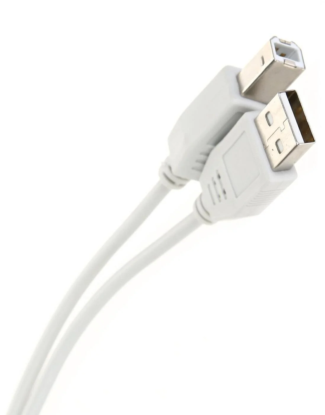 Кабель USB2.0  A-->B (1.8м) белый, Telecom.