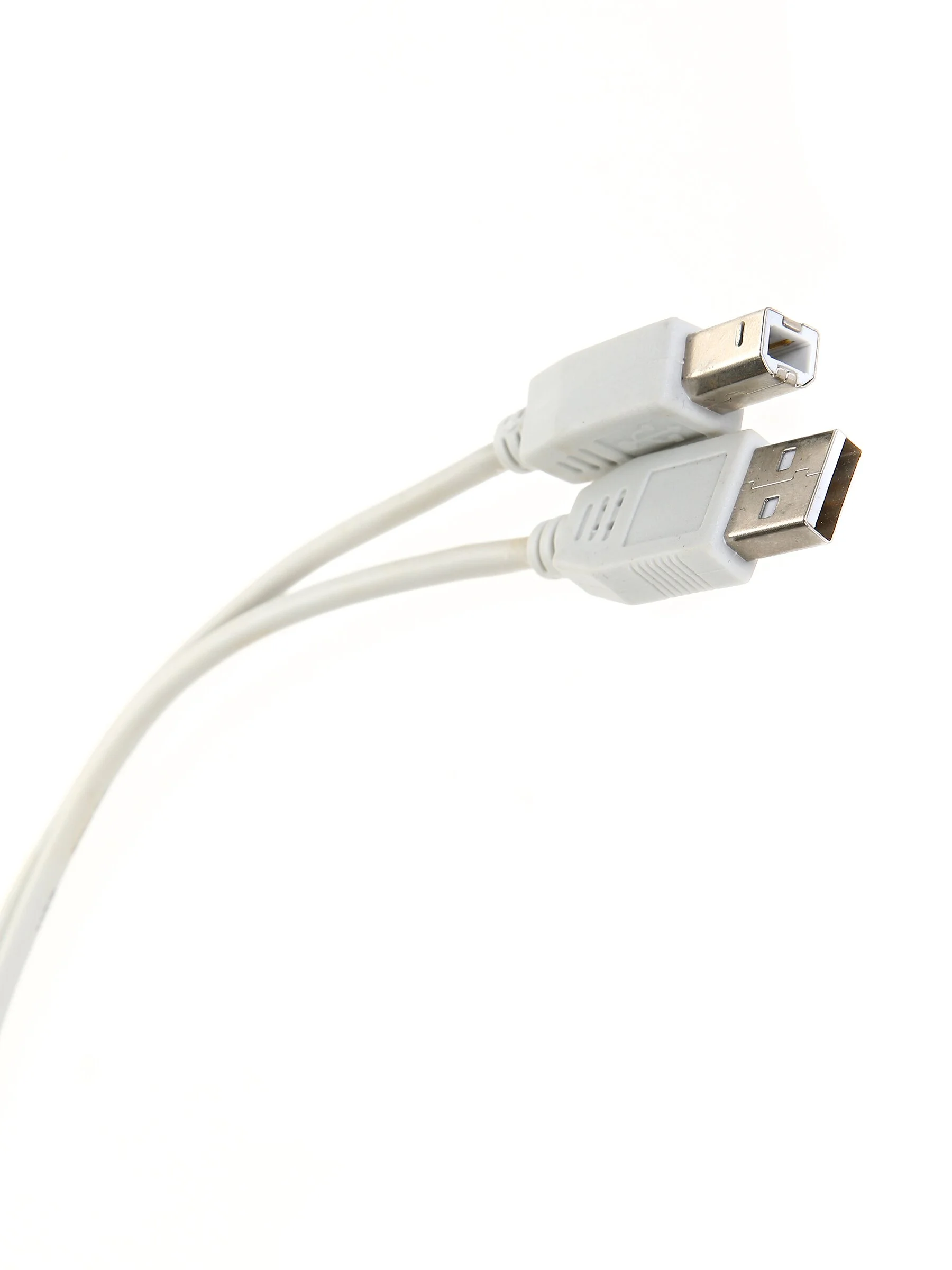 Кабель USB2.0  A-->B (3.0м) белый, Telecom.
