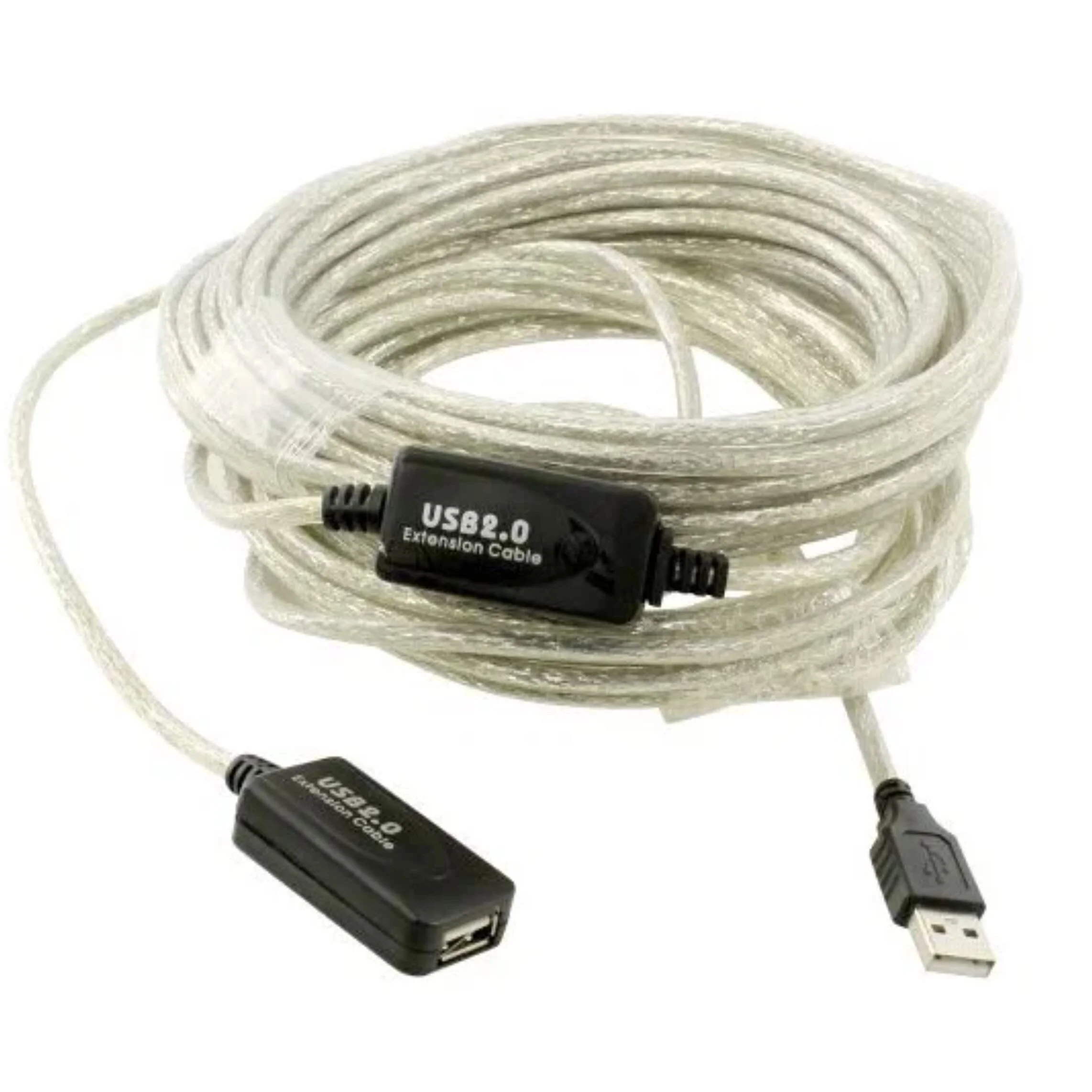 Кабель USB2.0-repeater, удлинительный активный <Am-->Af> 10м Telecom <TUS7049-10M>