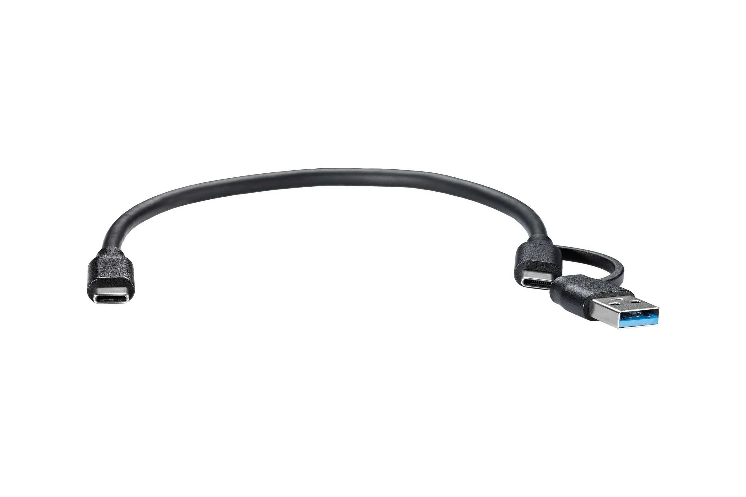 Кабель соединительный 2-in-1 USB-A/C to Type C,10Gbps, 0.3m медь Telecom <TUS716-0.3m>