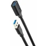 Кабель удлинительный USB3.0 Am-Af 5m Telecom черный