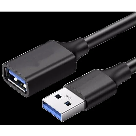Кабель удлинительный USB3.0 Am-Af 0.5m Telecom черный