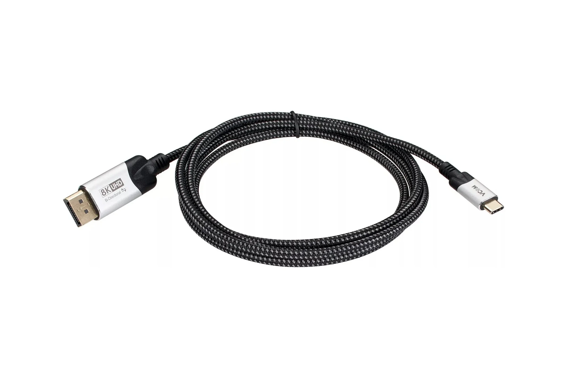 Кабель-адаптер DP A(m) <-->USB 3.1 Type-Cm,bi-direct, 8K@60Hz, 1.8m , VCOM <CU422VB-1.8>