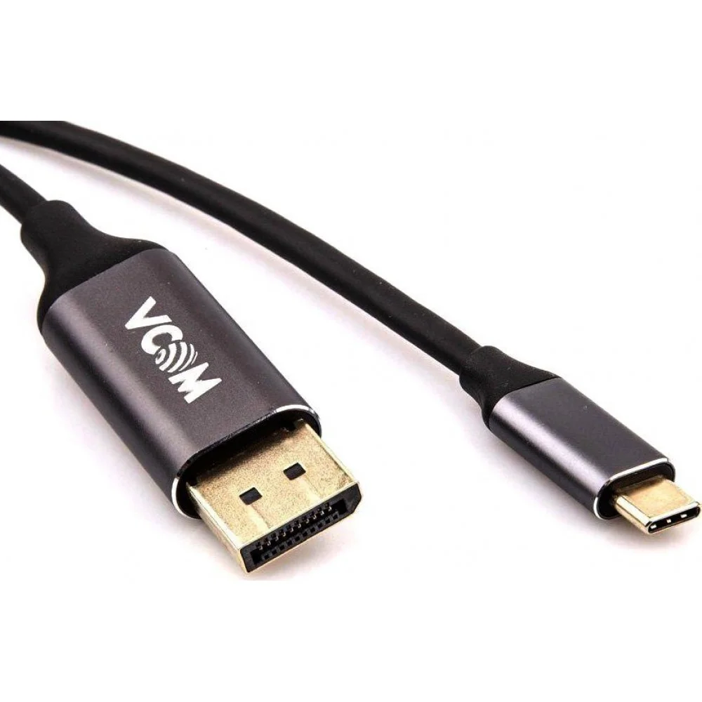 Кабель-адаптер USB 3.1 Type-Cm --> DP(m) 4K@60Hz, 1.8m , Aluminium Shell,VCOM <CU422MC-1.8M>