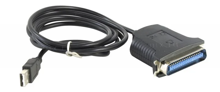 Кабель-адаптер USB A (вилка) -> LPT (прямое подключение к LPT порту принтера) VCOM <VUS7052>1.8м