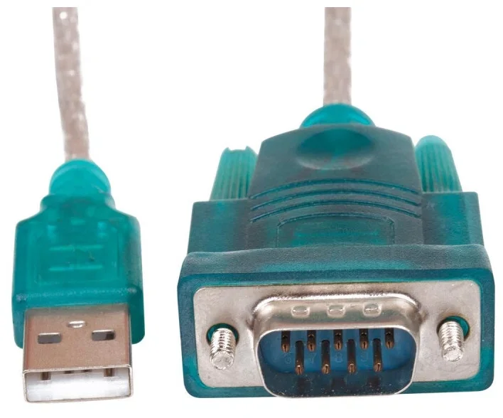 Кабель-адаптер USB Am -> COM port 9pin (добавляет в систему новый COM порт) VCOM <VUS7050> 1,2м.