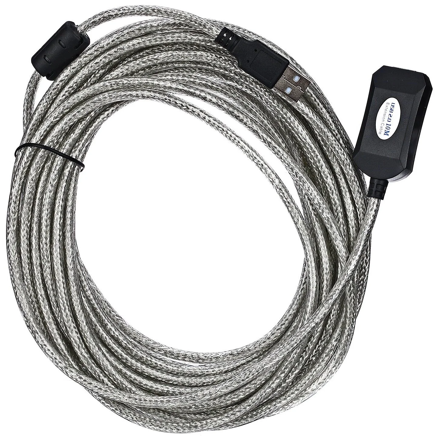 Кабель-адаптер USB2.0-repeater, удлинительный активный <Am-->Af> 10м Aopen/Qust <ACU823-10M>