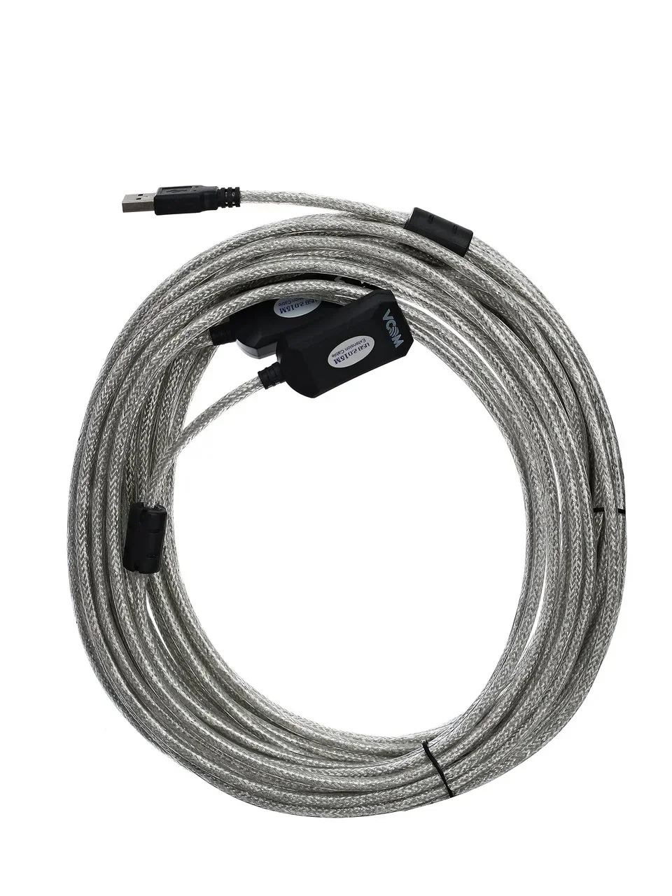 Кабель-адаптер USB2.0-repeater, удлинительный активный <Am-->Af> 15м VCOM <VUS7049>