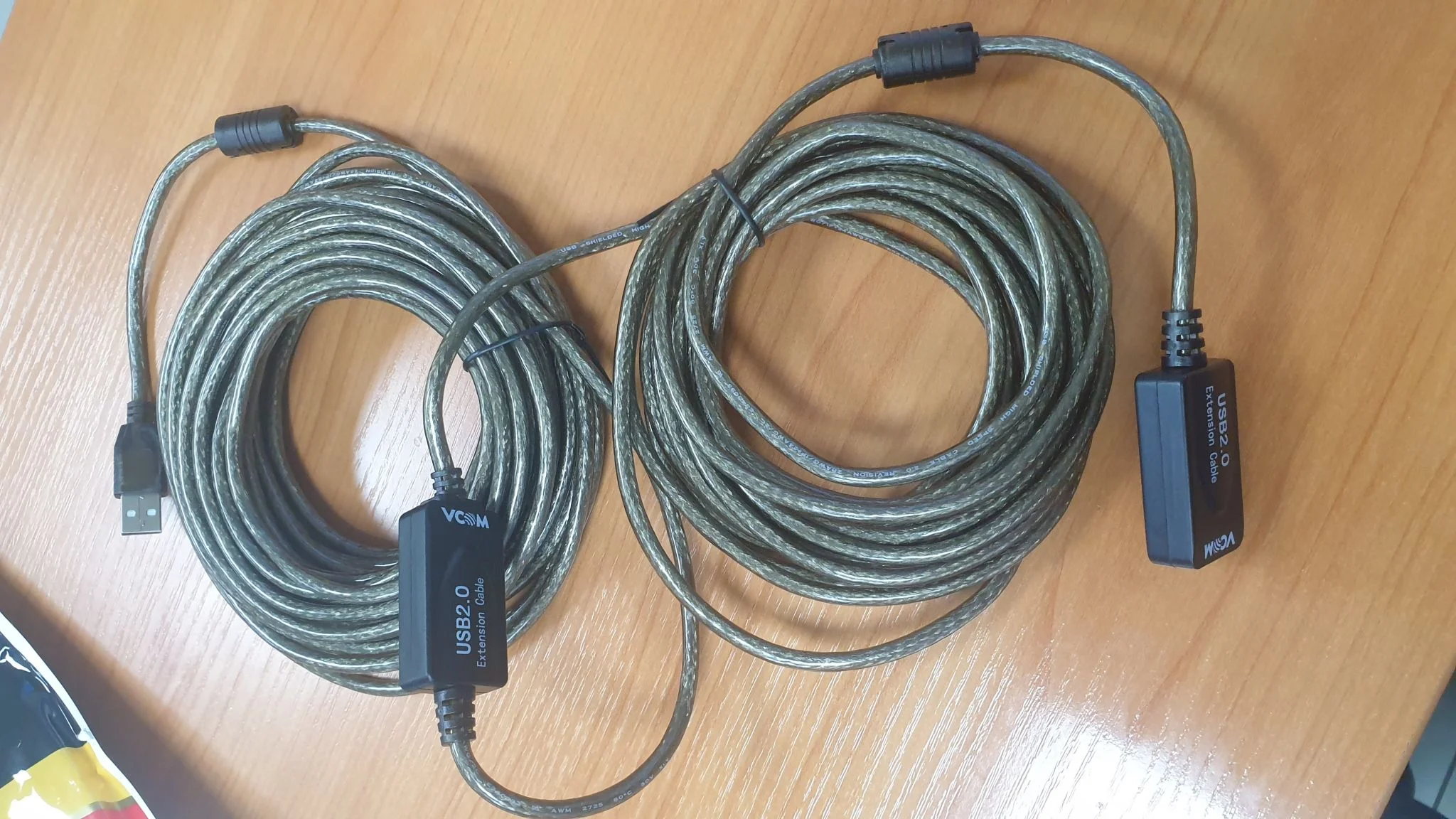Кабель-адаптер USB2.0-repeater, удлинительный активный <Am-->Af> 15м VCOM <VUS7049>