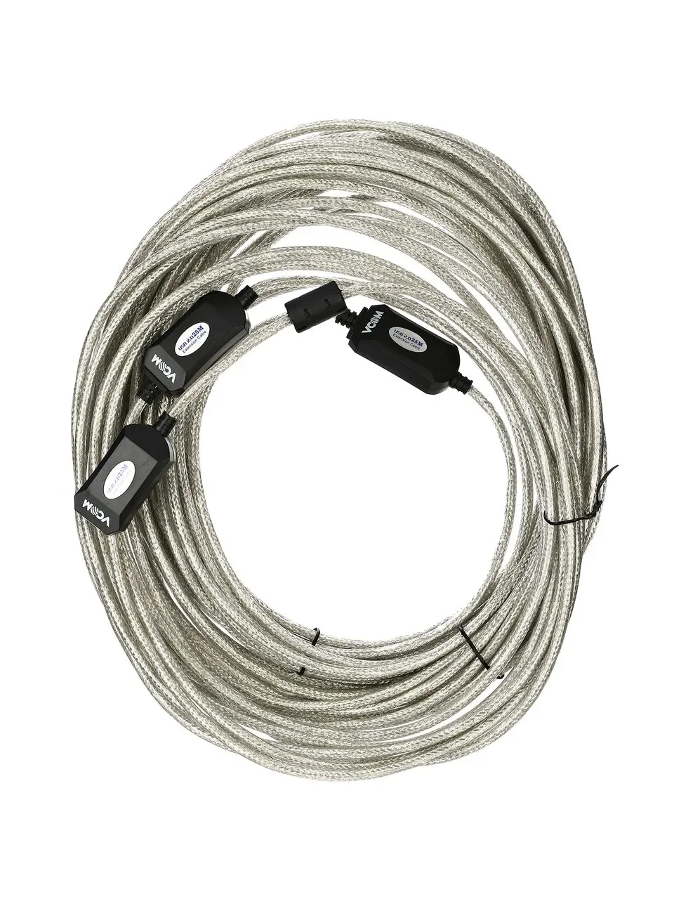 Кабель-адаптер USB2.0-repeater, удлинительный активный <Am-->Af> 25м медь VCOM <VUS7049-25M>