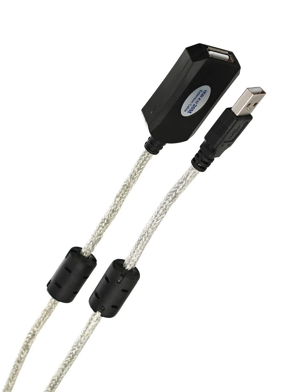 Кабель-адаптер USB2.0-repeater, удлинительный активный <Am-->Af> 25м медь VCOM <VUS7049-25M>