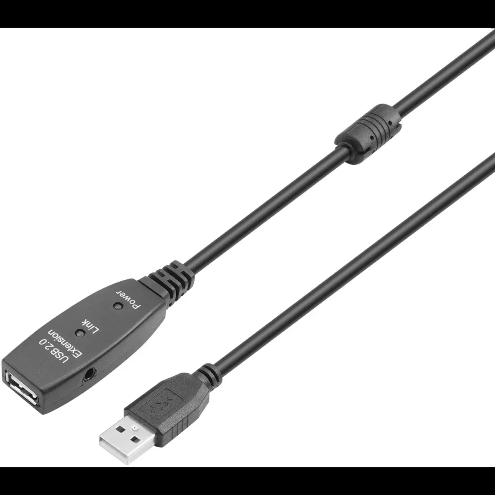 Кабель-адаптер USB2.0-repeater, удлинительный активный <Am-->Af> 50м медь iOpen <ACU823-50M>