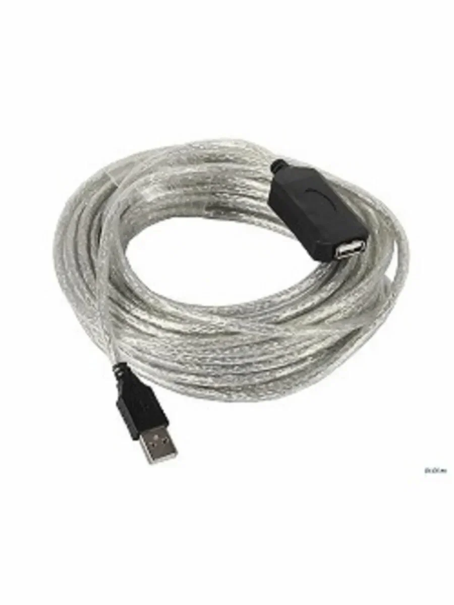 Кабель-адаптер USB2.0-repeater, удлинительный активный <Am-->Af> 5м VCOM <VUS7049>