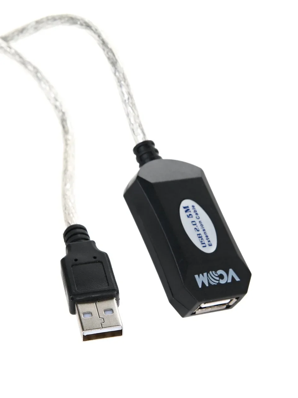 Кабель-адаптер USB2.0-repeater, удлинительный активный <Am-->Af> 5м VCOM <VUS7049>