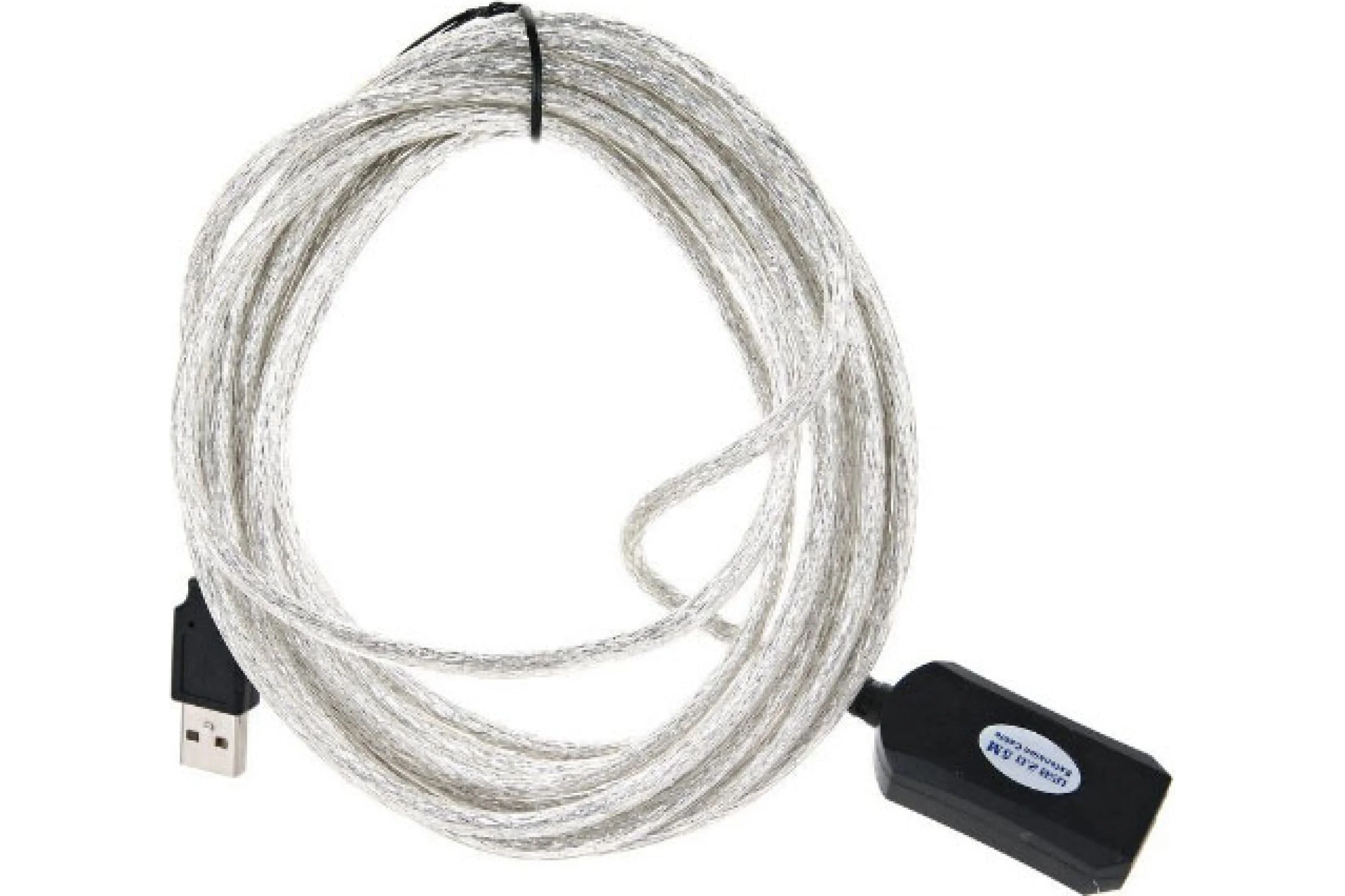 Кабель-адаптер USB2.0-repeater, удлинительный активный <Am-->Af> 5м VCOM <VUS7049>