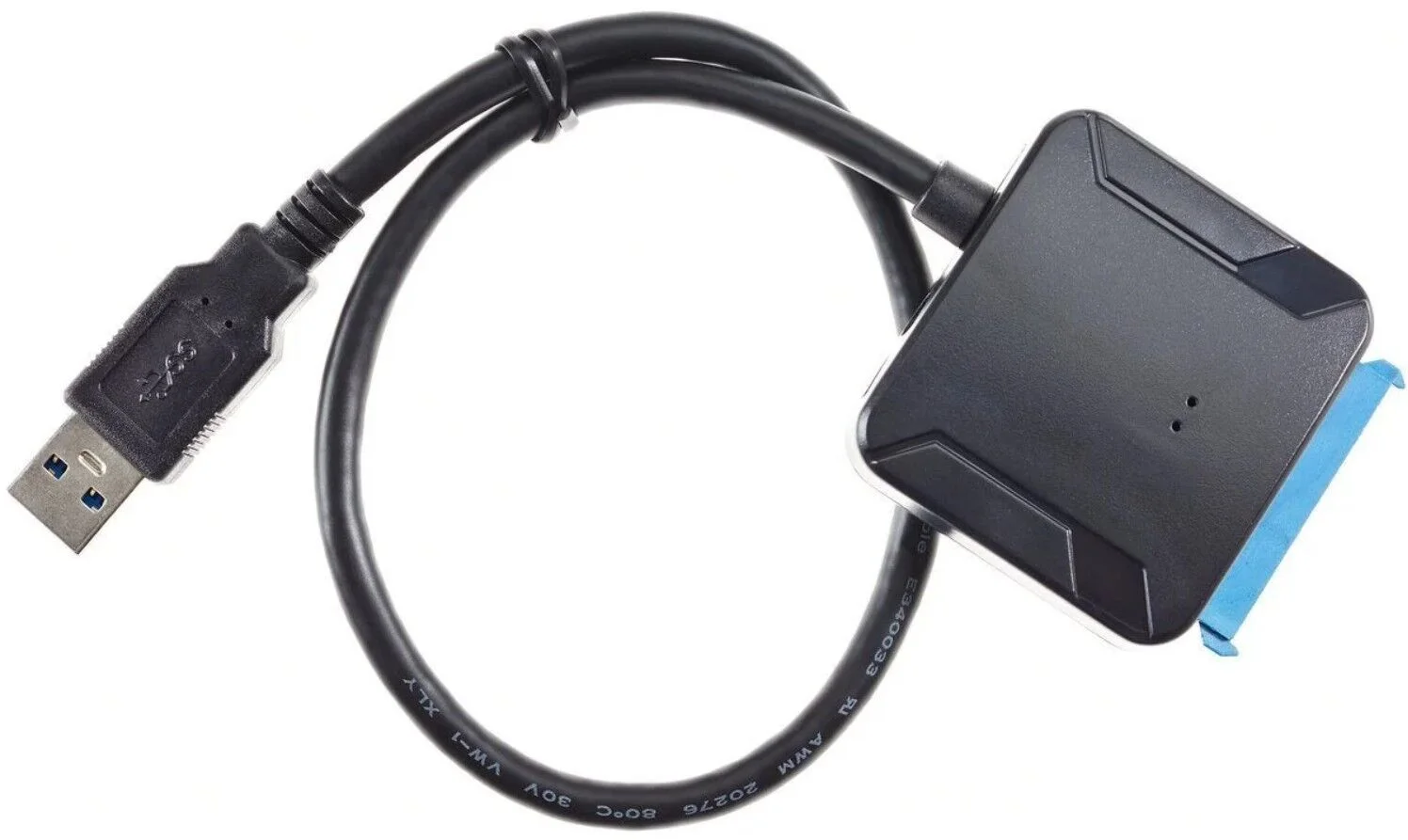 Кабель-адаптер USB3.0 ---SATA III 2.5/3,5"+SSD, VCOM <CU816>