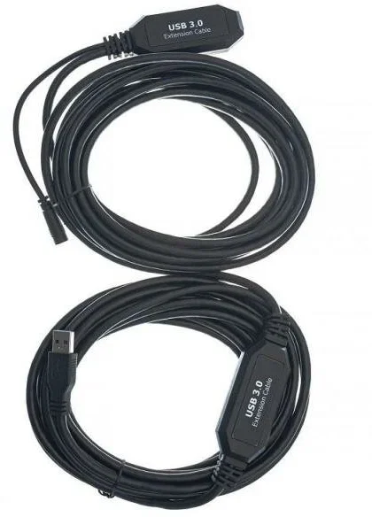 Кабель-адаптер USB3.0-repeater, удлинительный активный <Am-->Af> 10м медь VCOM <CU827-10M>