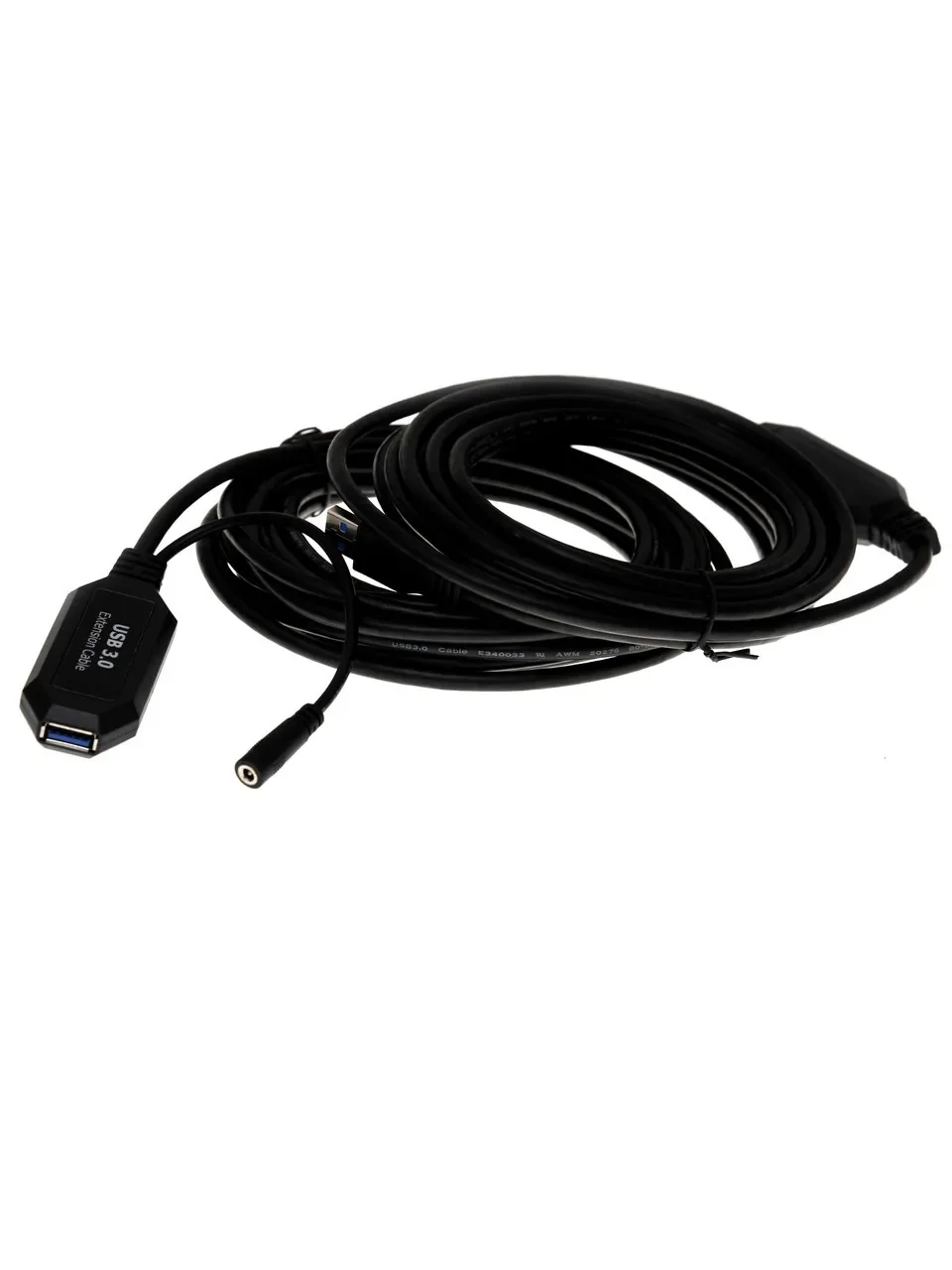 Кабель-адаптер USB3.0-repeater, удлинительный активный <Am-->Af> 10м медь VCOM <CU827-10M>