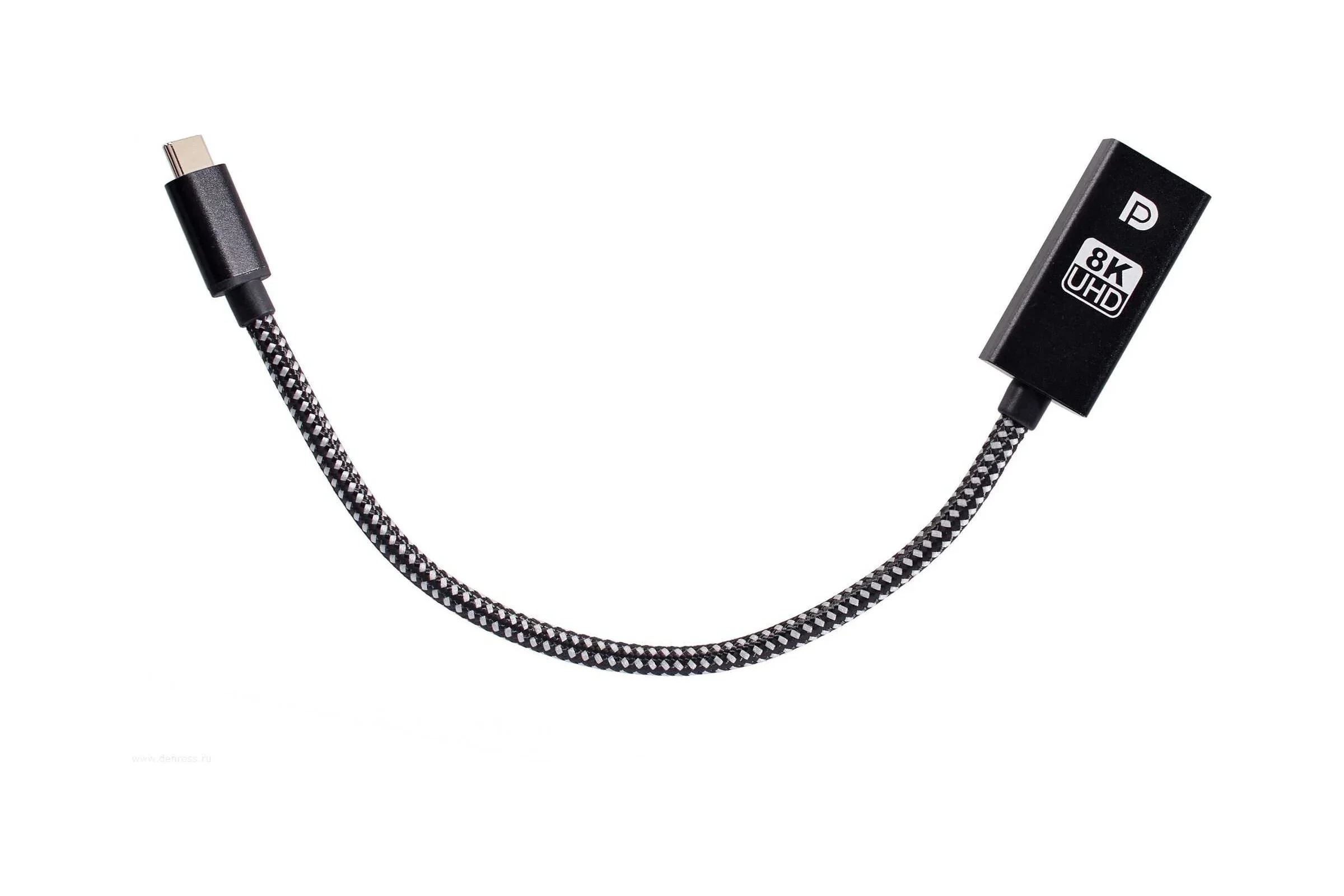 Кабель-адаптер USB3.1 Type-Cm --> HDMI A(f) 8K@60Hz, 0.2m, медь,Telecom <TCC022>