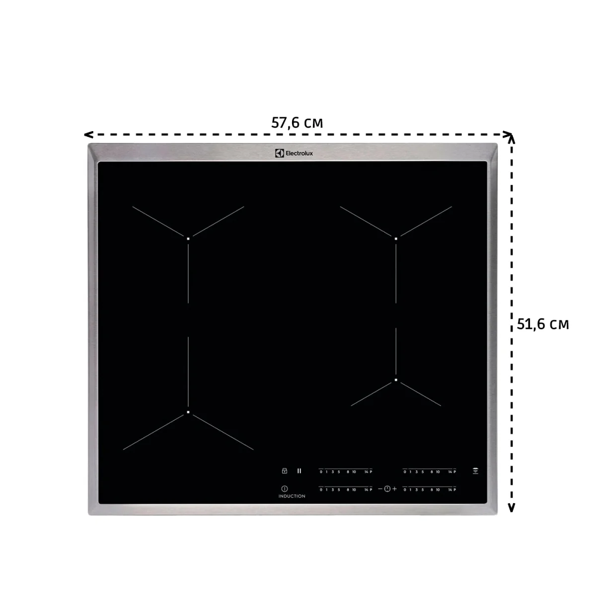 Электрическая варочная панель Electrolux EIT60443X