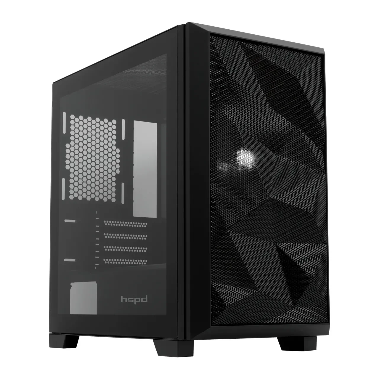 Компьютерный корпус HSPD M340 Black (M340-TGBK)