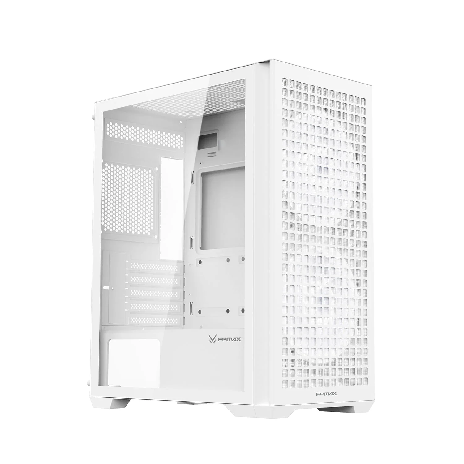 Компьютерный корпус HSPD M740 White (M740-TGWH)