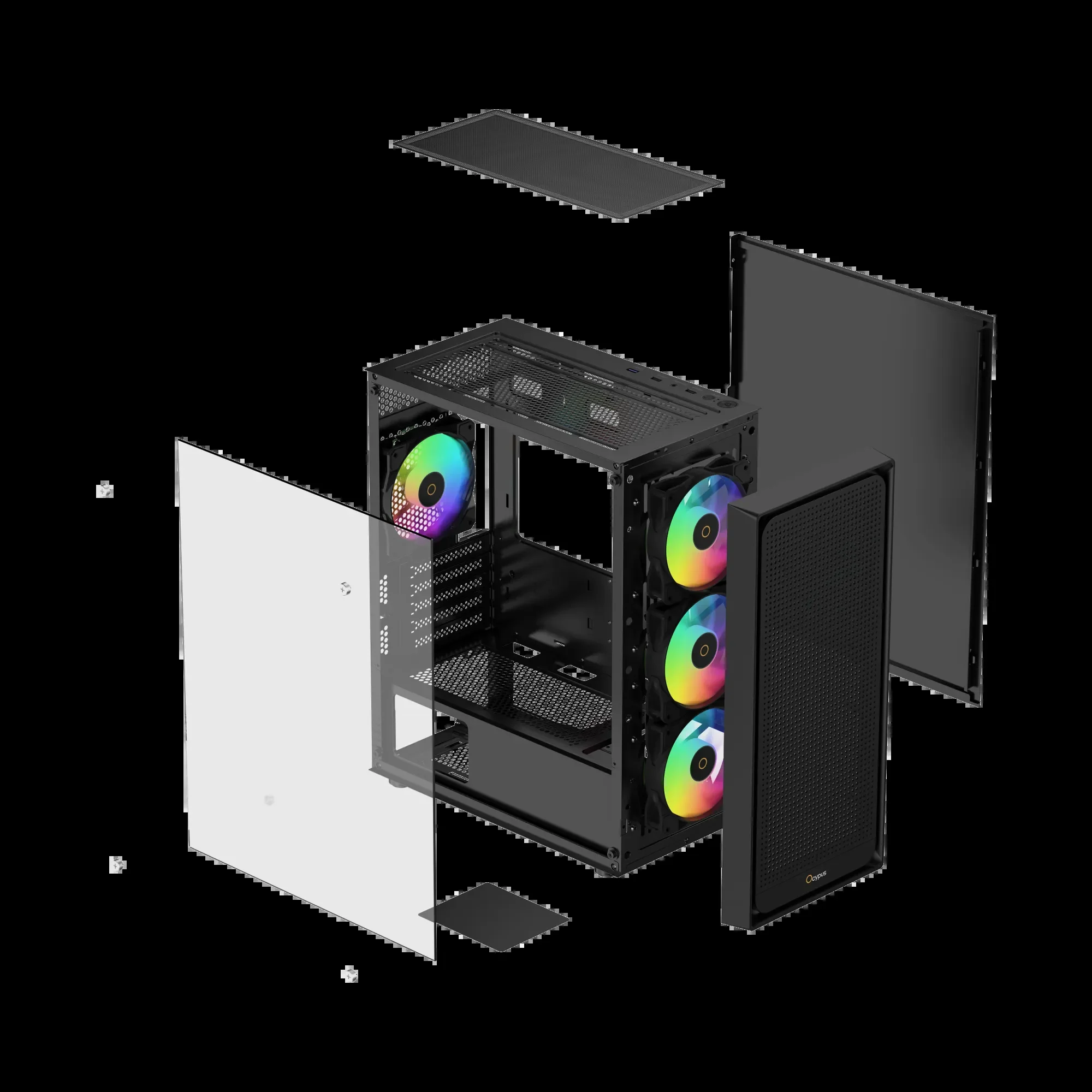Компьютерный корпус Ocypus Gamma C50 BK ARGB