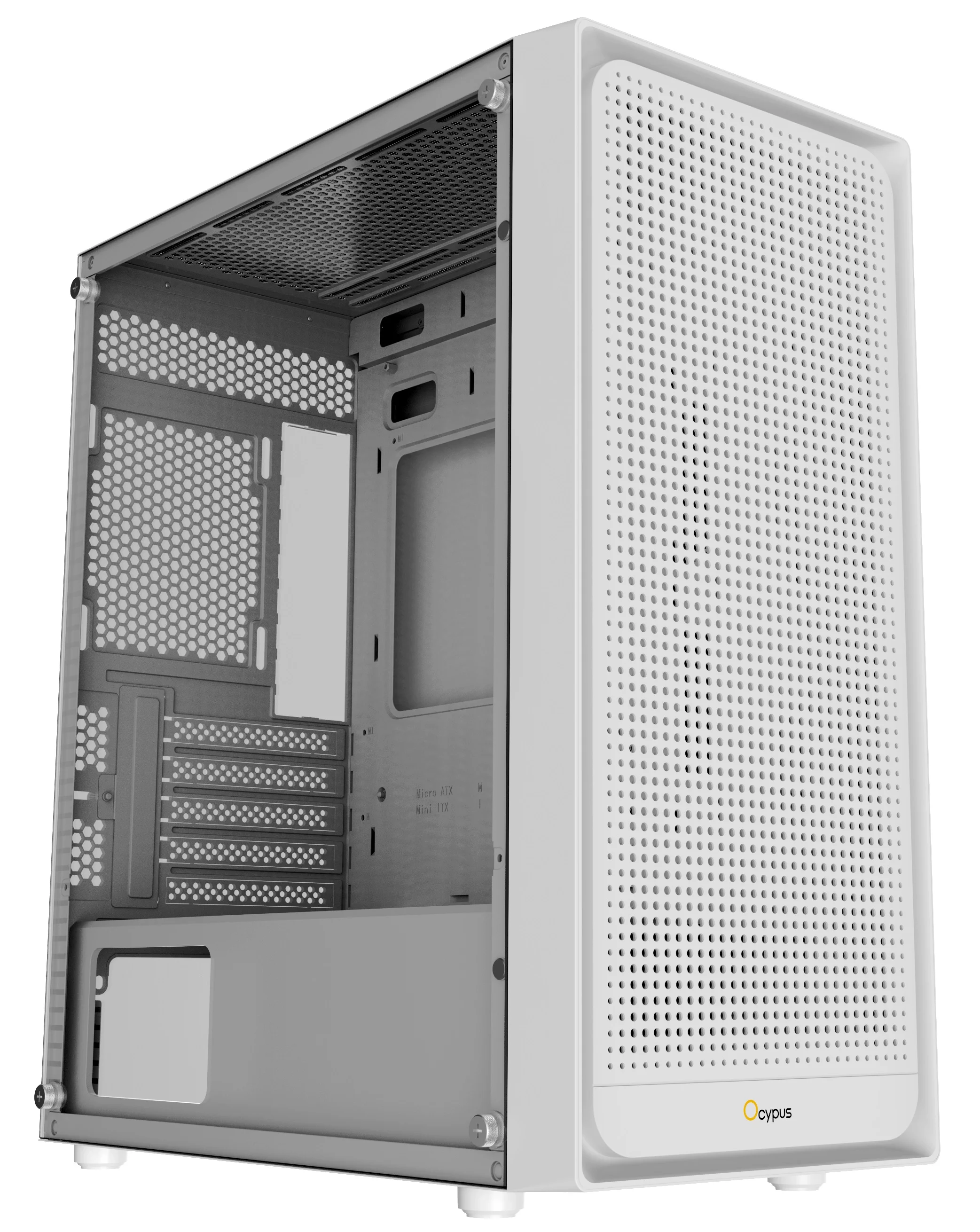 Компьютерный корпус Ocypus Gamma C50 WH (Gamma-C50-WHG000XX-GL)