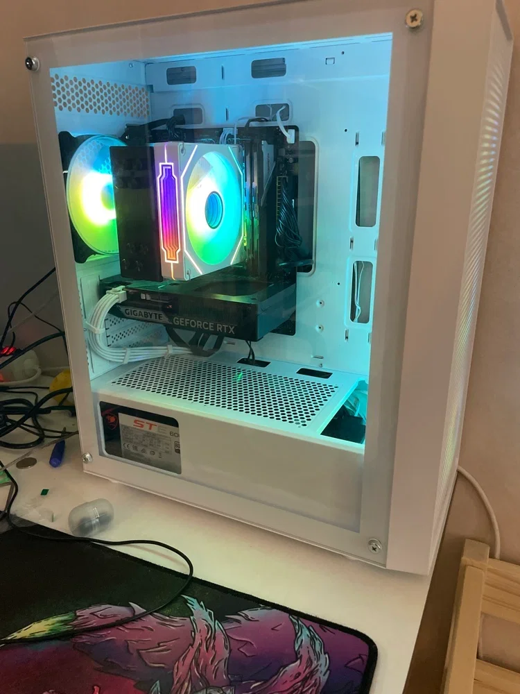 Компьютерный корпус Ocypus Gamma C50 WH (Gamma-C50-WHG000XX-GL)