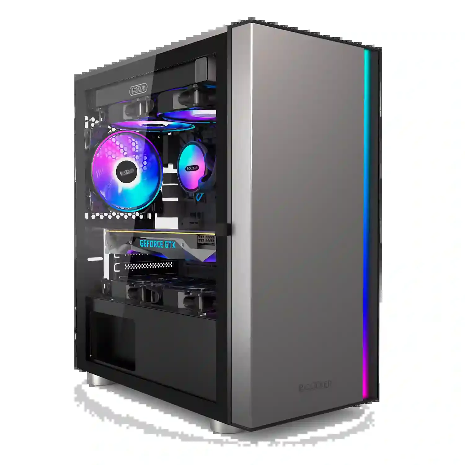 Компьютерный корпус PCCooler LM300 ARGB BK