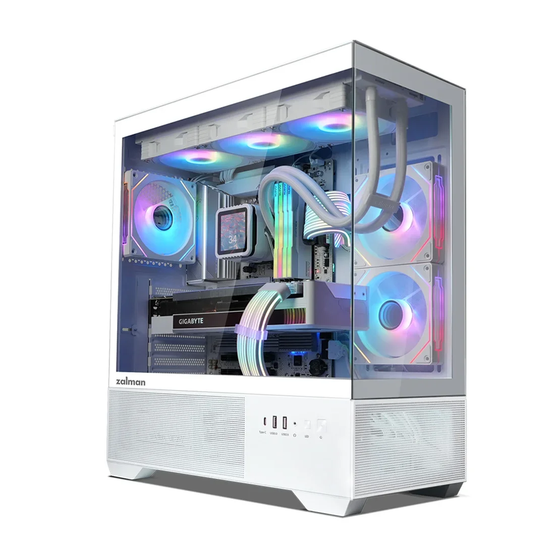 Компьютерный корпус Zalman CHRONIX V2 WHITE