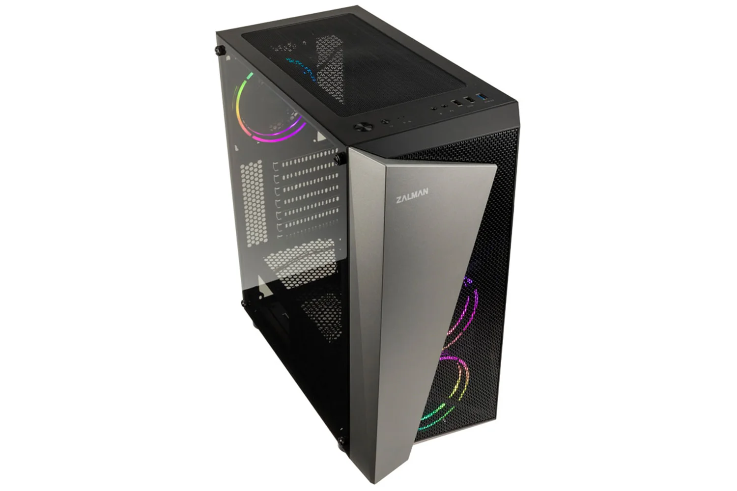 Компьютерный корпус Zalman S4 Plus, черный