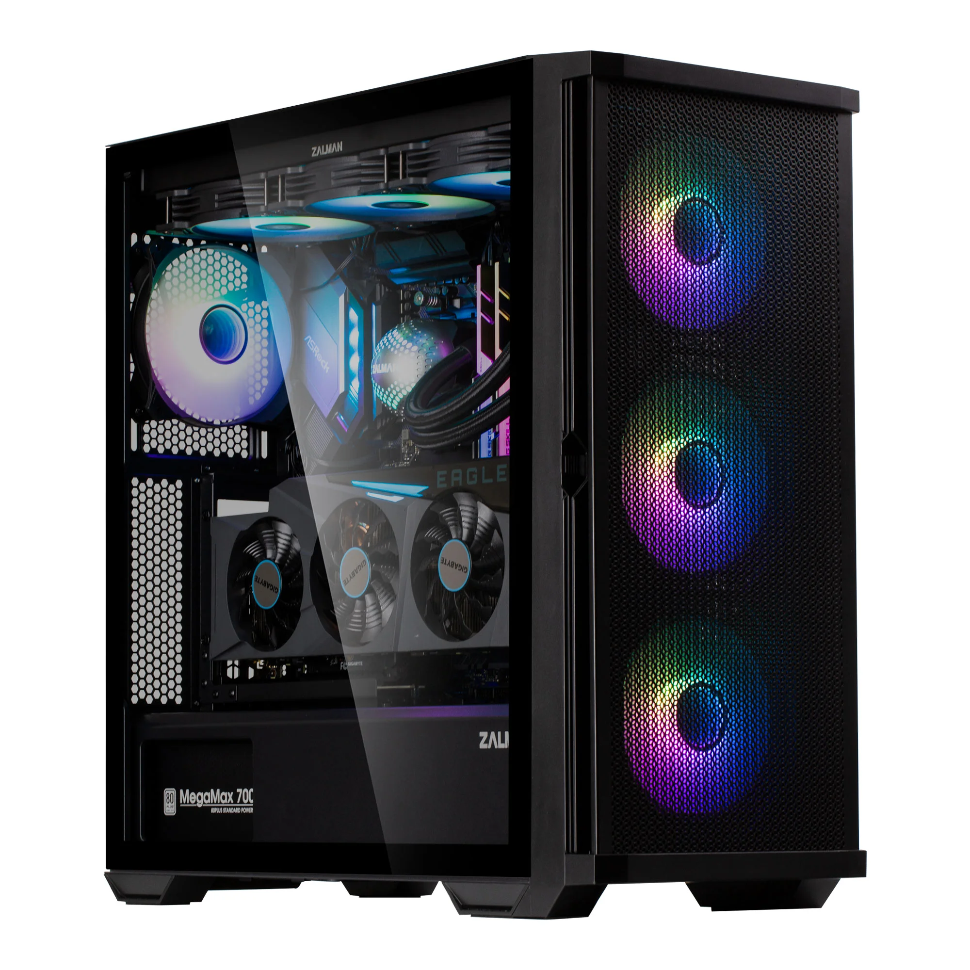 Компьютерный корпус Zalman Z10 DUO Black