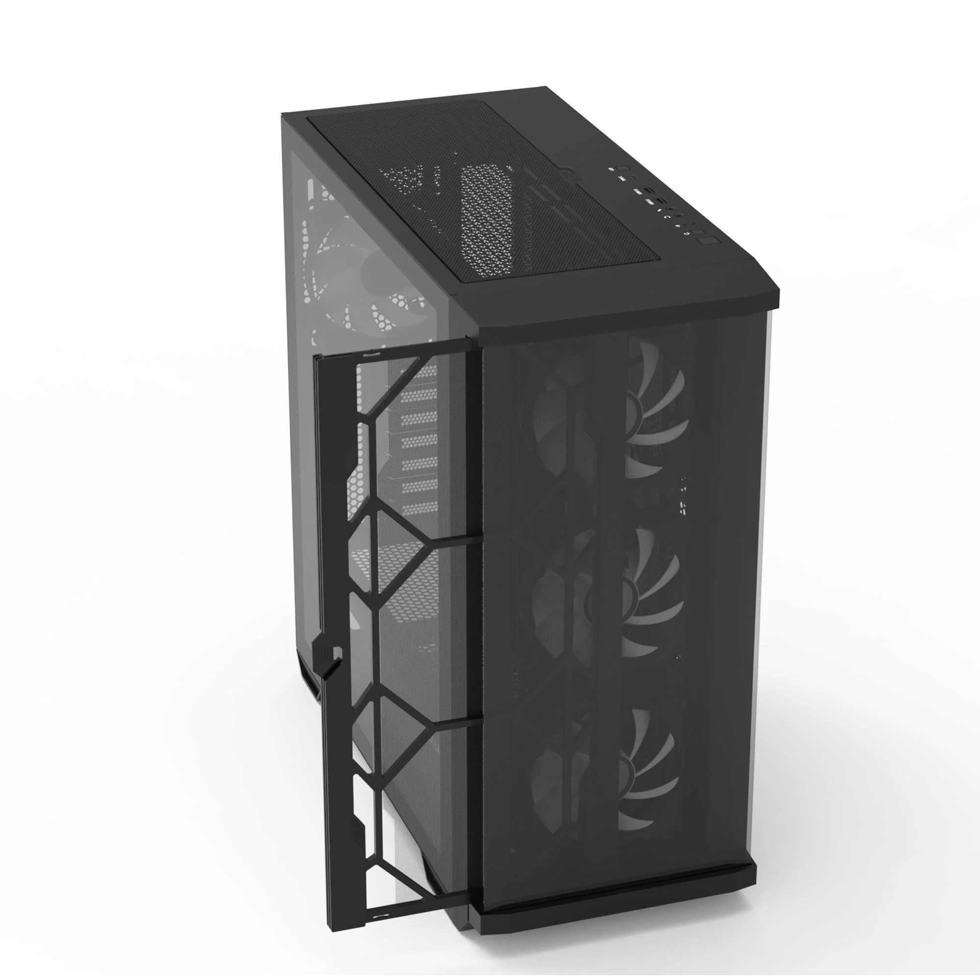 Компьютерный корпус Zalman Z10 DUO Black