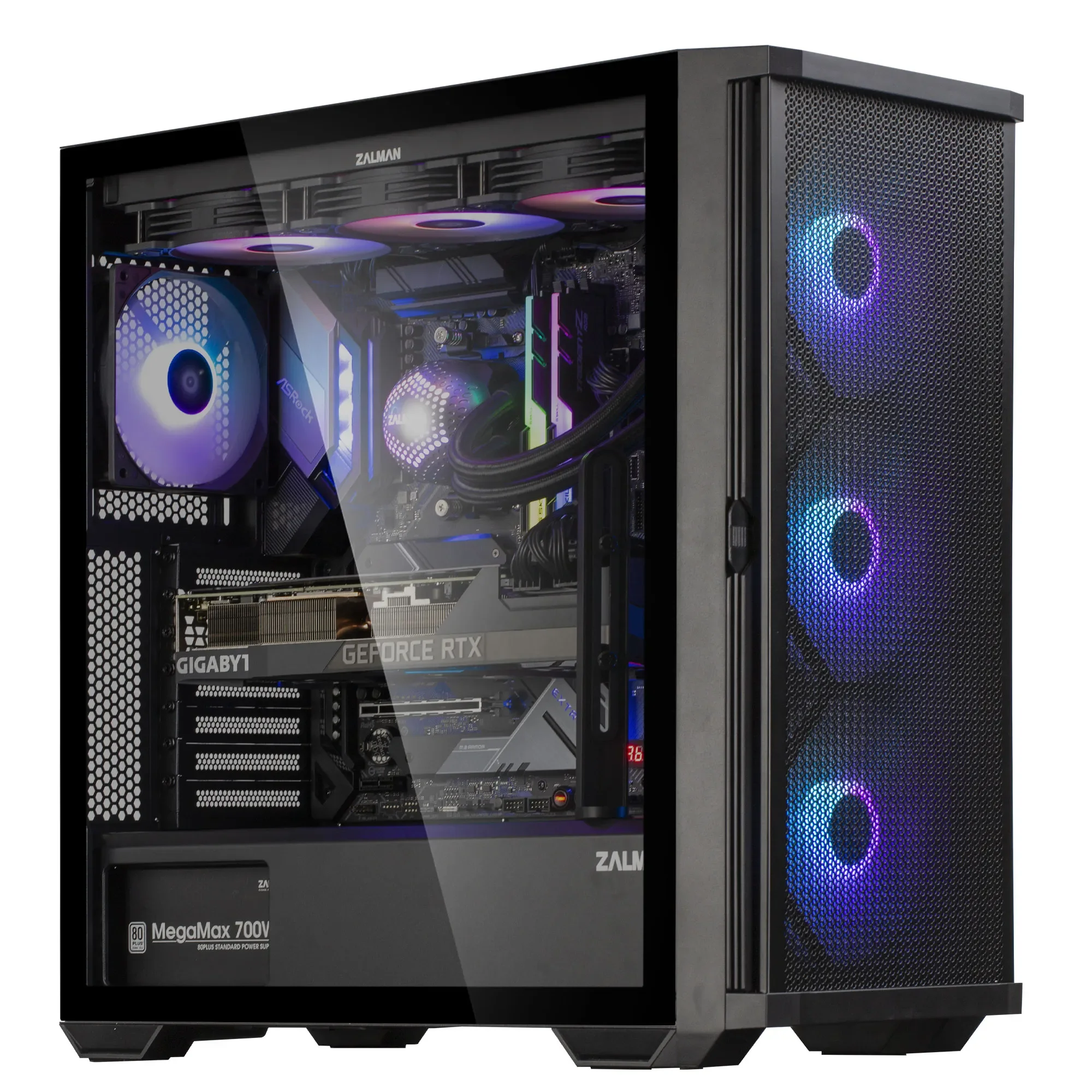 Компьютерный корпус Zalman Z10 PLUS Black