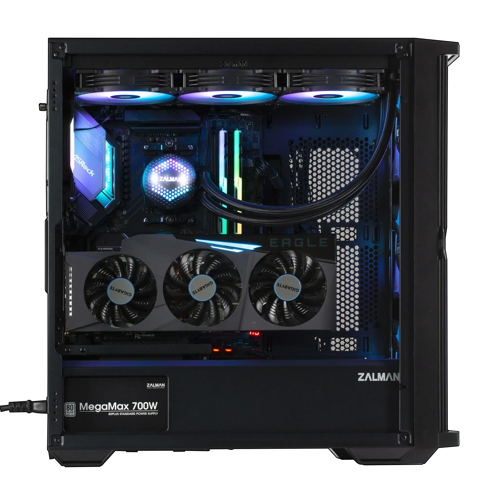 Компьютерный корпус Zalman Z10 PLUS Black