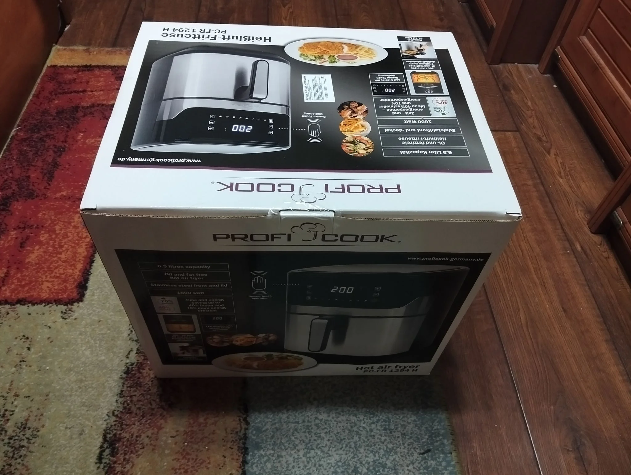 Аэрогриль Profi Cook PC-FR 1294 H inox