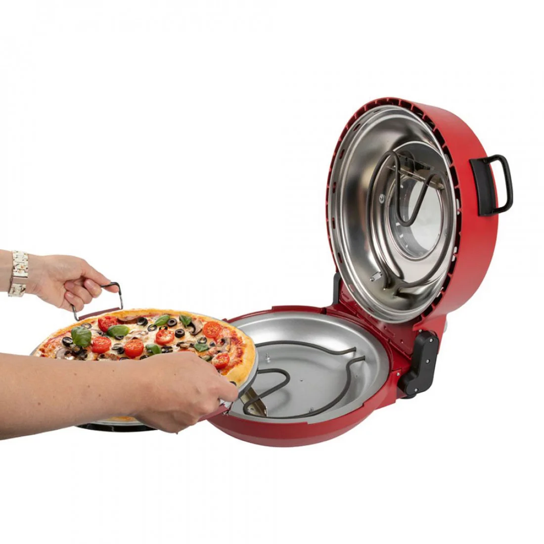 Бутербродница и вафельница Clatronic PM 3787 rot