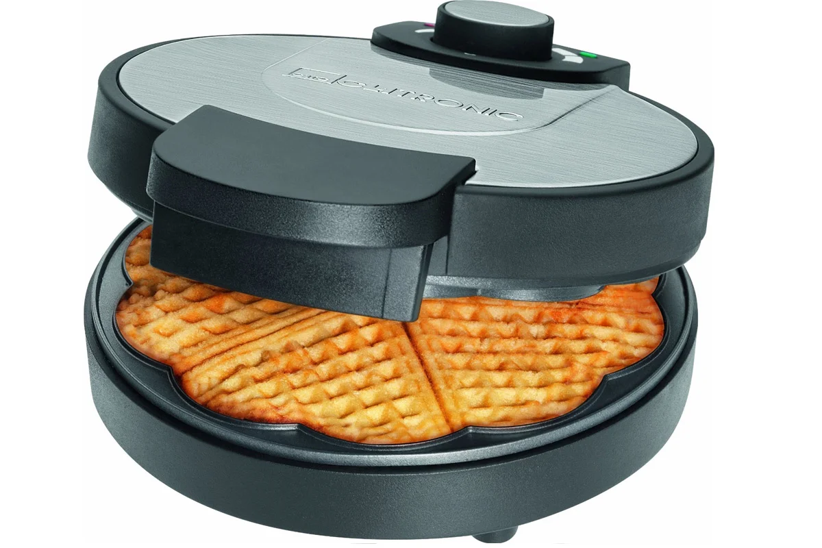 Бутербродница и вафельница Clatronic WA 3492 schwarz inox