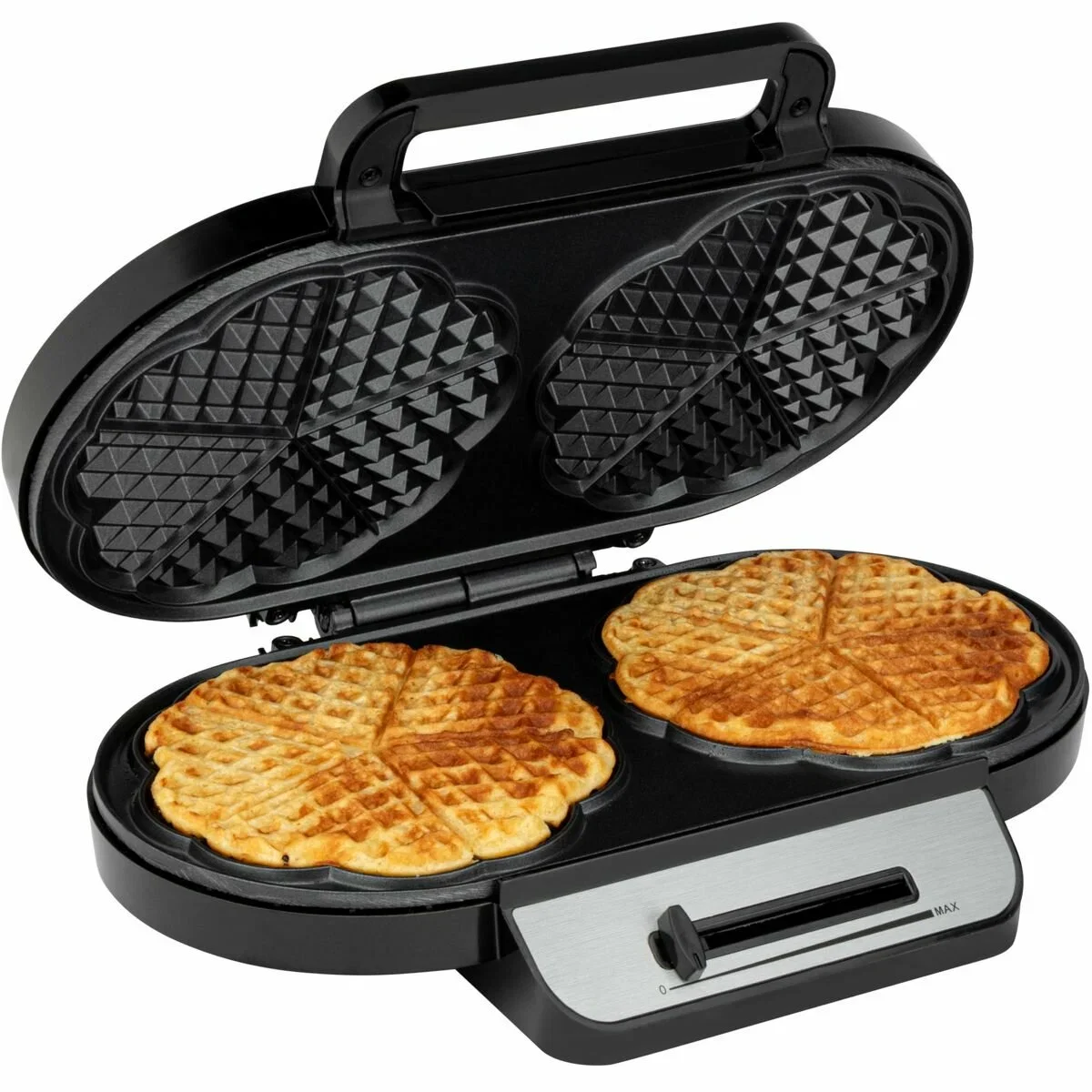 Бутербродница и вафельница Clatronic WA 3745 schwarz-inox