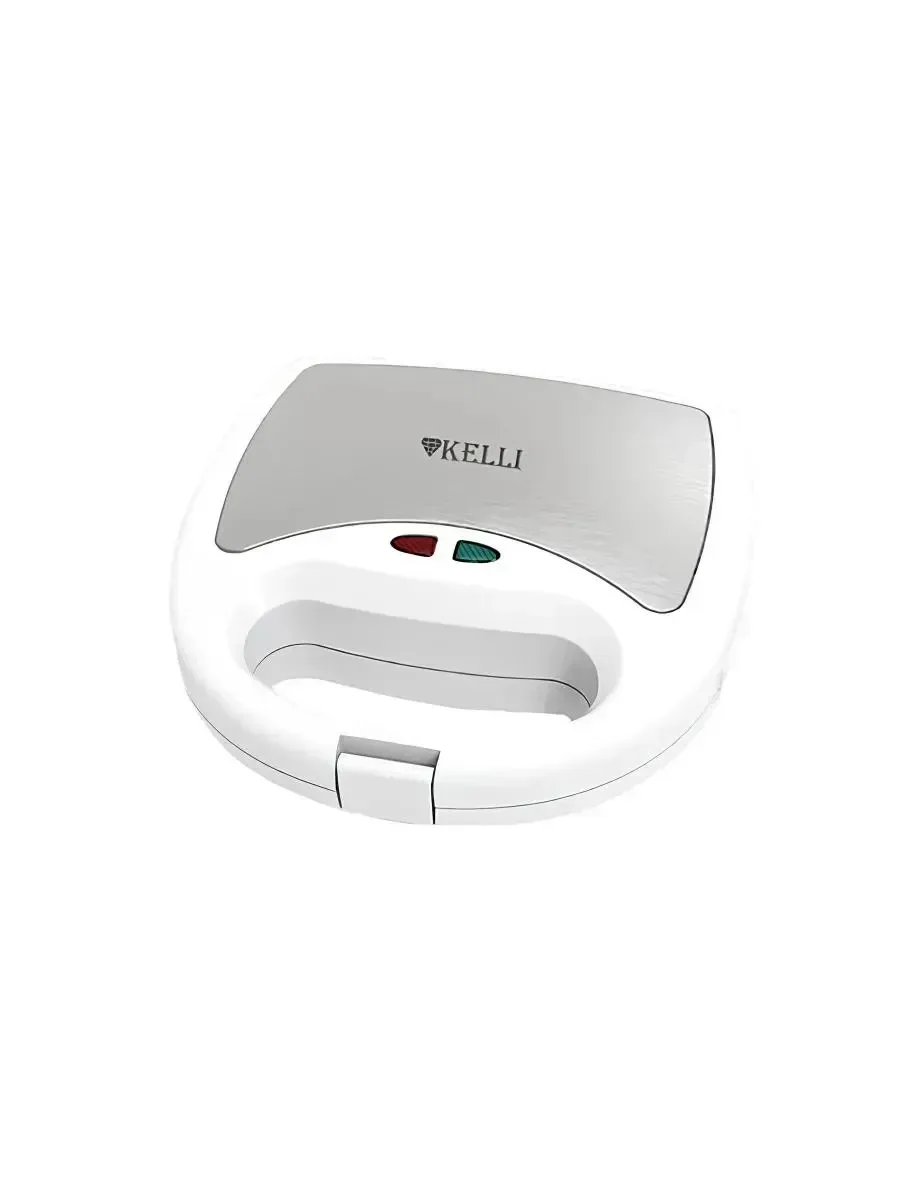 Бутербродница и вафельница Kelli KL-1702, белый