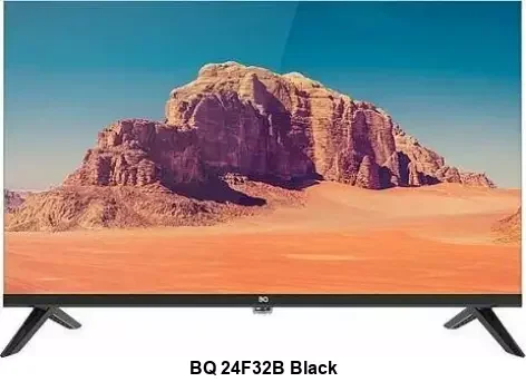 Телевизор LED 24" BQ 24F32B Black 1366x768 HD Ready DVB-T, DVB-T2, DVB-C 60 Гц 180 кд/м2