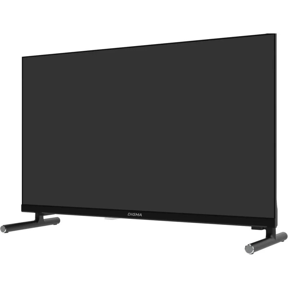 Телевизор LED 24" Digma DM-LED24SBB32 Smart Яндекс.ТВ Frameless Metal черный/черный/HD/DVB-T/60Hz/DV