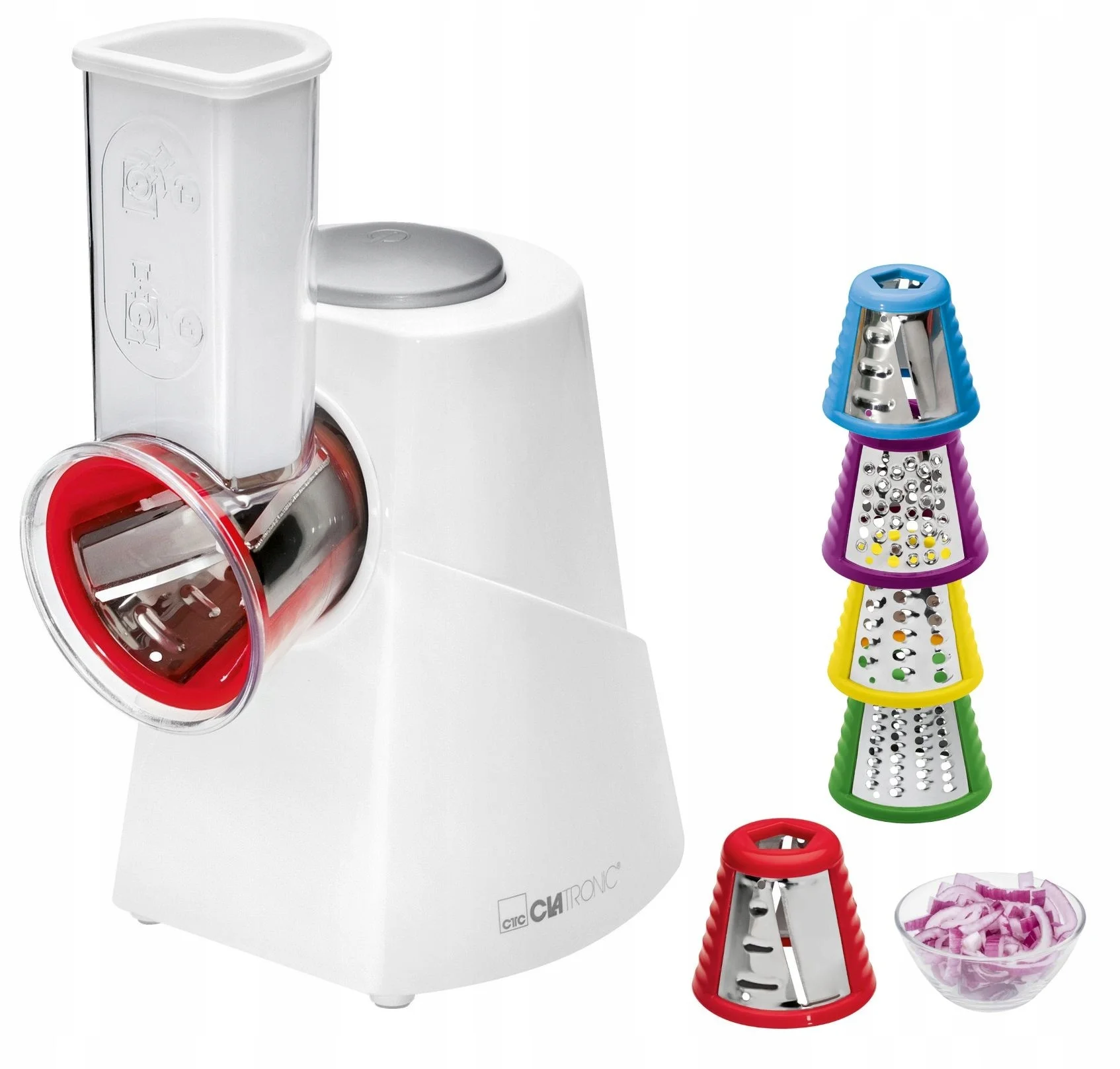 Мультирезка и овощерезка Clatronic ME 3604 weiss