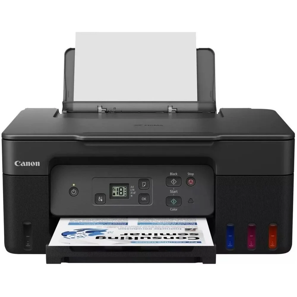 МФУ струйное Canon PIXMA G2470 (5804C009), A4, цветное, печ. 11 стр/мин (ч/б) 6 стр/мин (цвет), 4800x1200 dpi (печать) 600 x 1200 dpi (скан.), USB