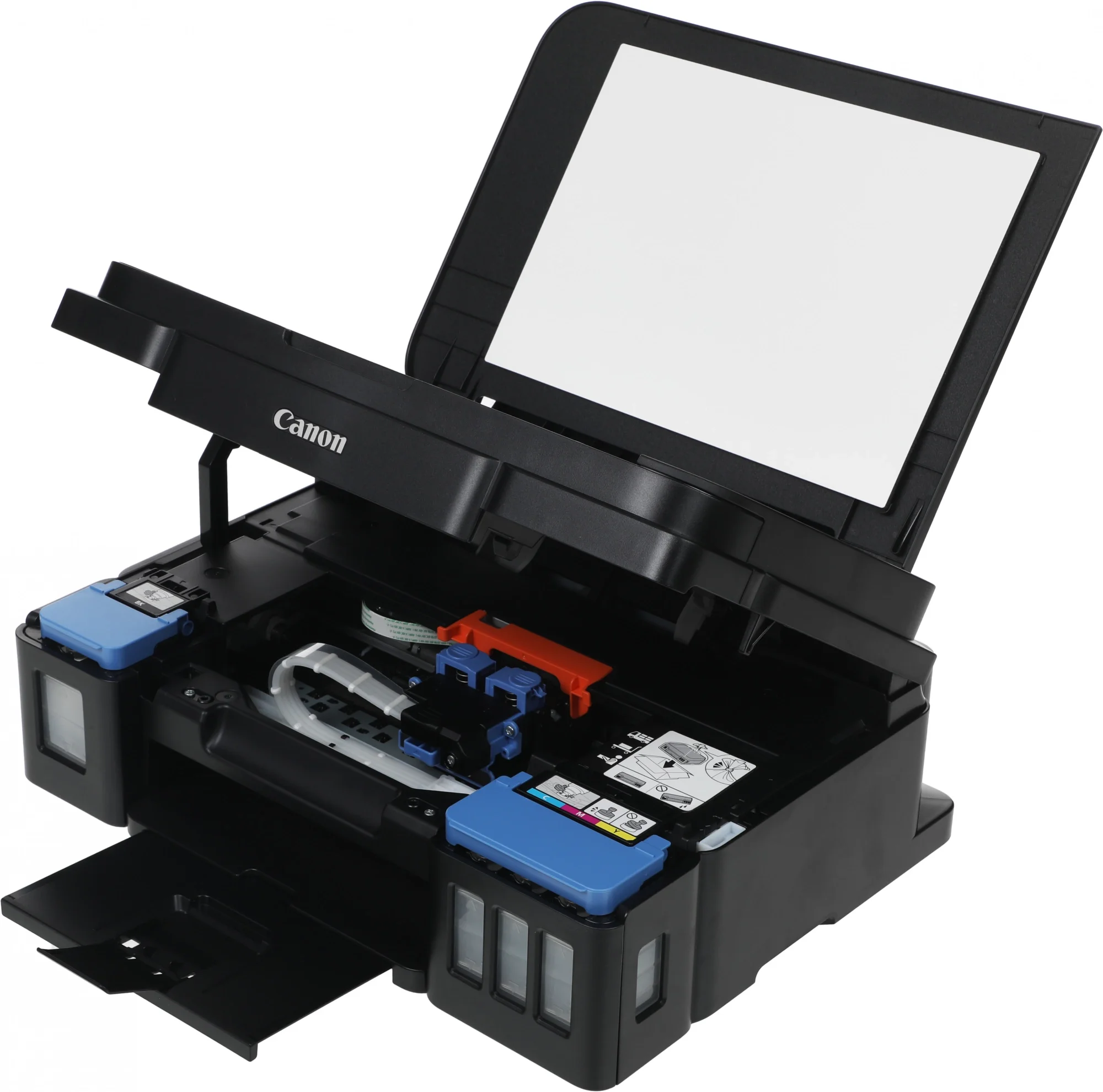 МФУ струйное Canon PIXMA G3410 (2315C009), A4, цветное, печ. 8.8 стр/мин (ч/б) 5 стр/мин (цвет), скан. до 19 стр/мин., 4800x1200 dpi (принтер) 1200х60
